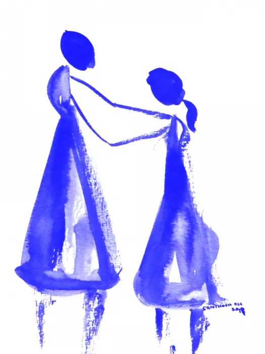 ch, Santhosh: People Drawing38
