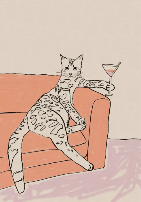 Bursic, Sharyn: Katze Cocktailzeit