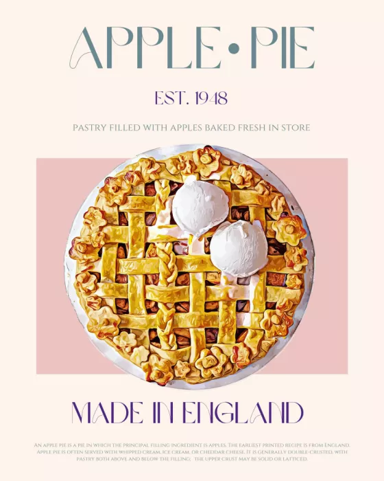 Khokhar, Nazma: Pastel de manzana