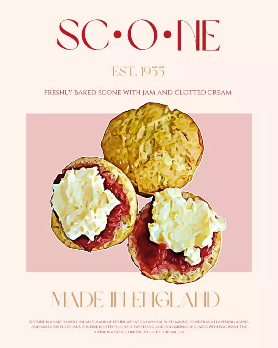 Khokhar, Nazma: Deleite del scone inglés