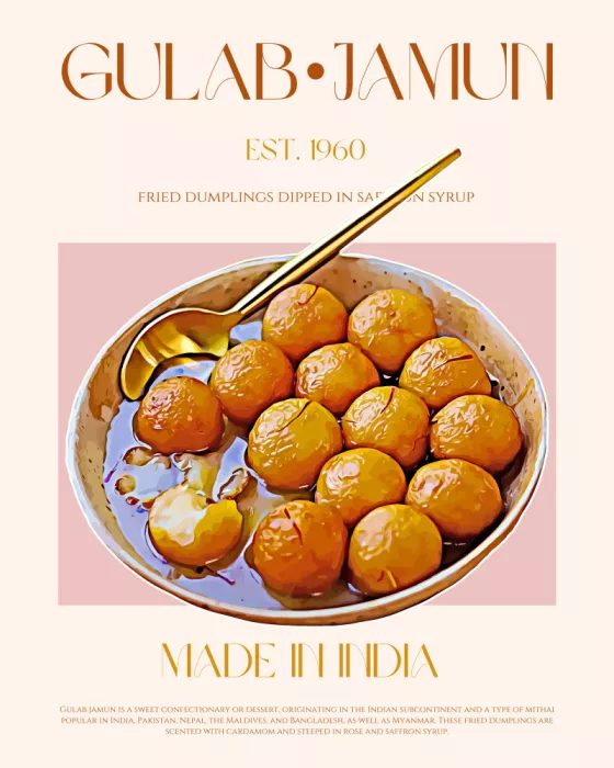 Khokhar, Nazma: Gulab Jamun Druck