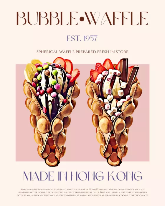 Khokhar, Nazma: Bubble Waffle Freude