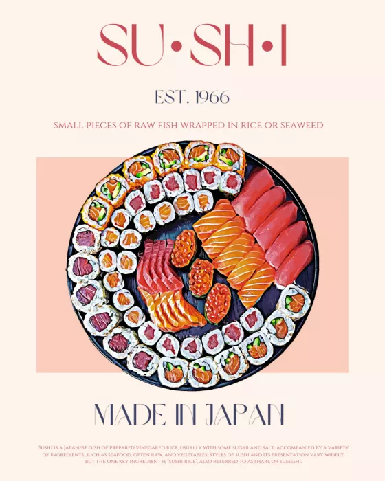 Khokhar, Nazma: Farbenfrohe Sushi-Köstlichkeit