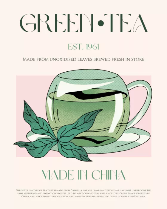 Khokhar, Nazma: Orígenes del té verde