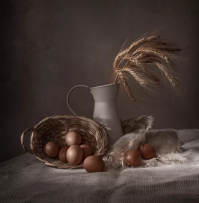 Perfoncio, Margareth: Wheat and eggs