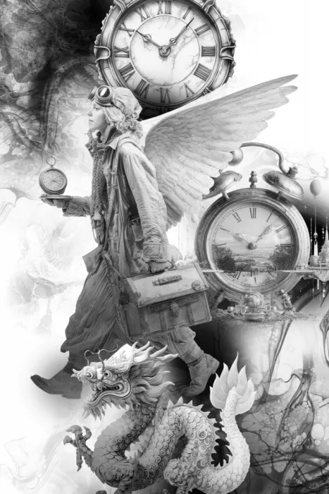 Kulik, Rafal: Poster Surreal Mono Illustration 4