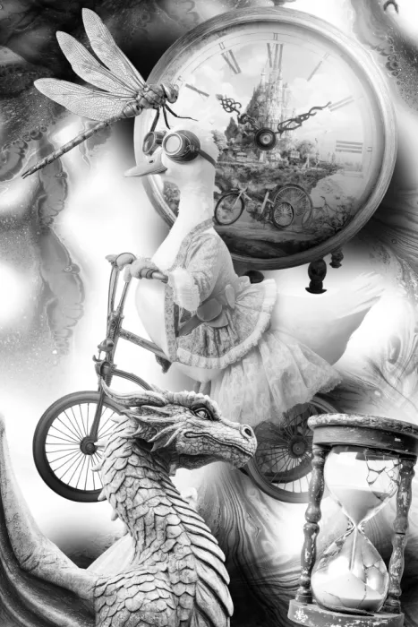 Kulik, Rafal: Surreales Mono-Illustration Plakat 13