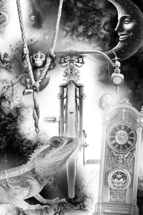 Kulik, Rafal: Poster Surreal Mono Illustration 42