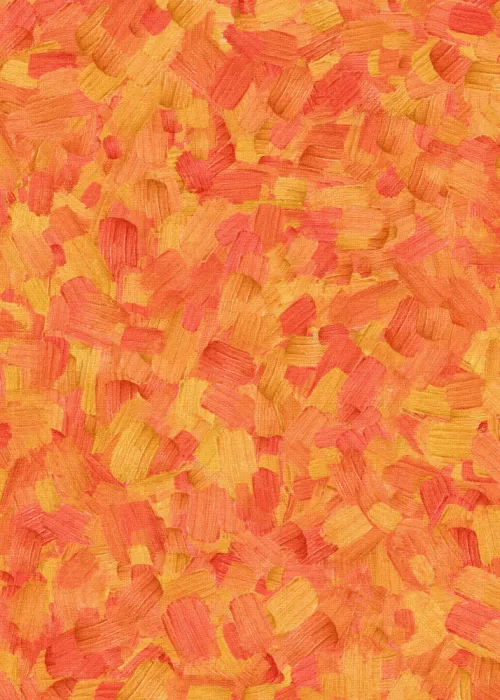 Kovalova, Olena: Brushstrokes Orange