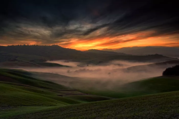 Massetti, Fabrizio: Tuscany in the early morning