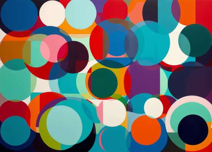 Magnusson, Andreas: Abstrakte geometrische Kunst Nr. 2