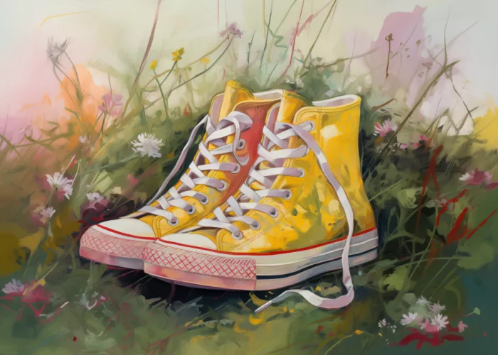 Magnusson, Andreas: Yellow Sneakers