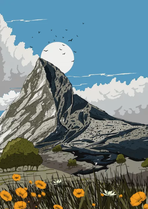 Nicholas: Pradera de flores silvestres de montaña