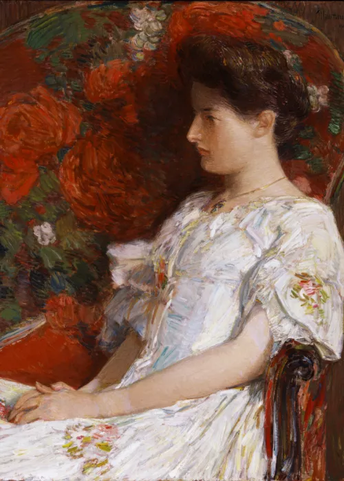 Hassam, Childe Frederick: The Victorian Chair