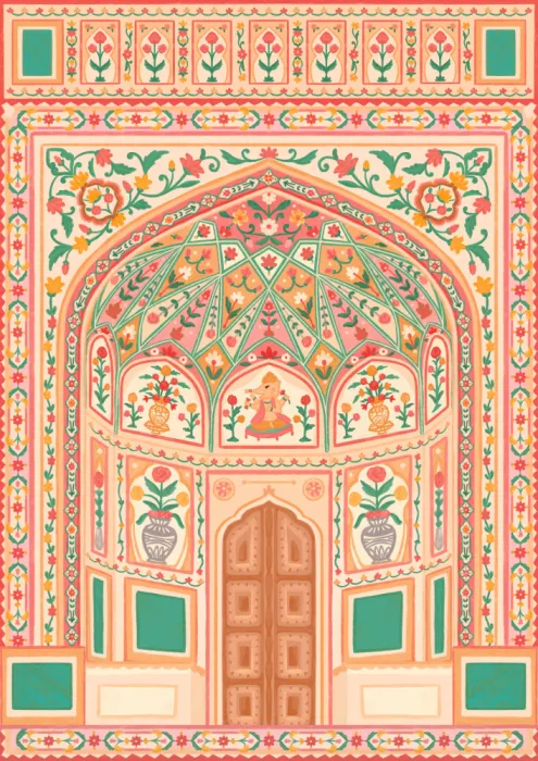 Kachhadiya, Nidhi: Palacio de Ámbar