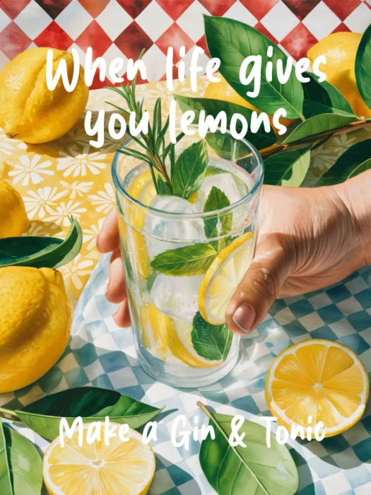 Magnusson, Andreas: Cuando la vida te da limones, prepárate un Gin & Tonic