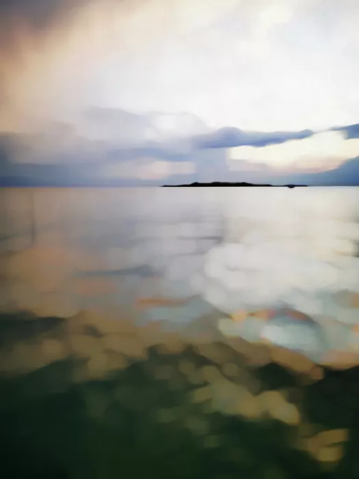 Cerantola, Angelo: Pioggia in laguna
