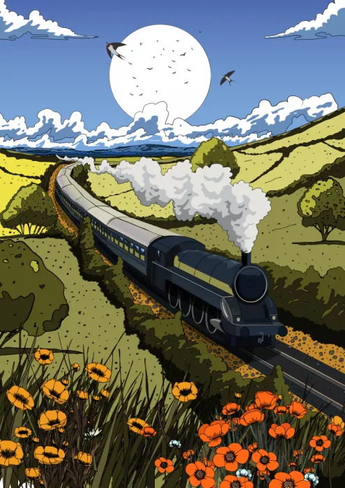 Nicholas: Locomotiva a vapore