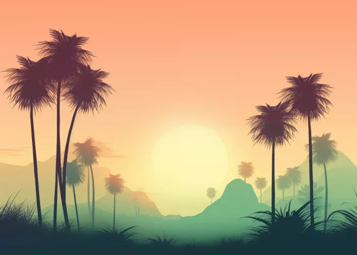 Magnusson, Andreas: Tropischer Sonnenuntergang Nr. 2