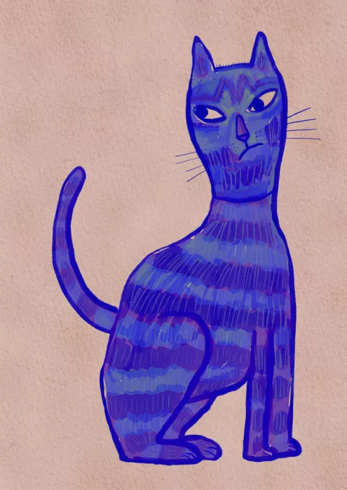 Bursic, Sharyn: Naive Katze