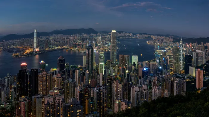 Massetti, Fabrizio: Hong Kong night