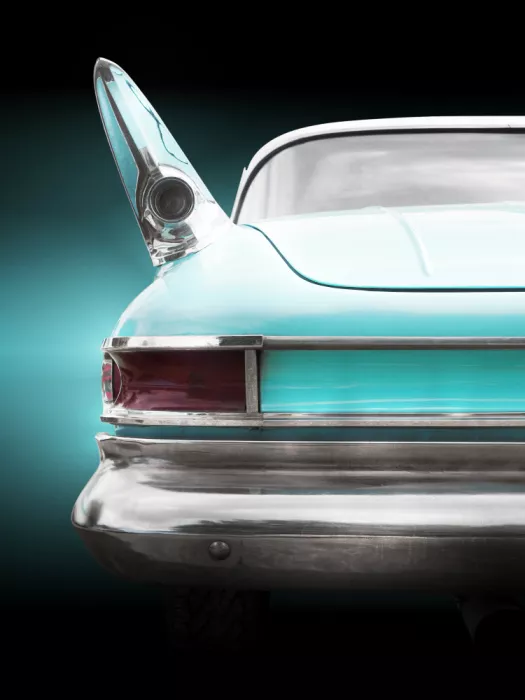 Gube, Beate: American classic car Newport 1961 Rear