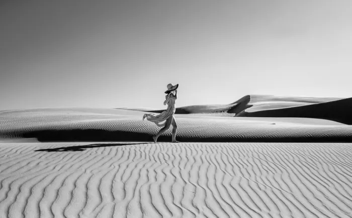 Mao, Dianne: Paseo por las dunas de arena