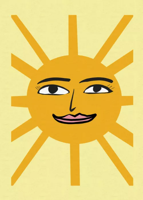 Bursic, Sharyn: Sonnenschein Sonne glückliches Gesicht