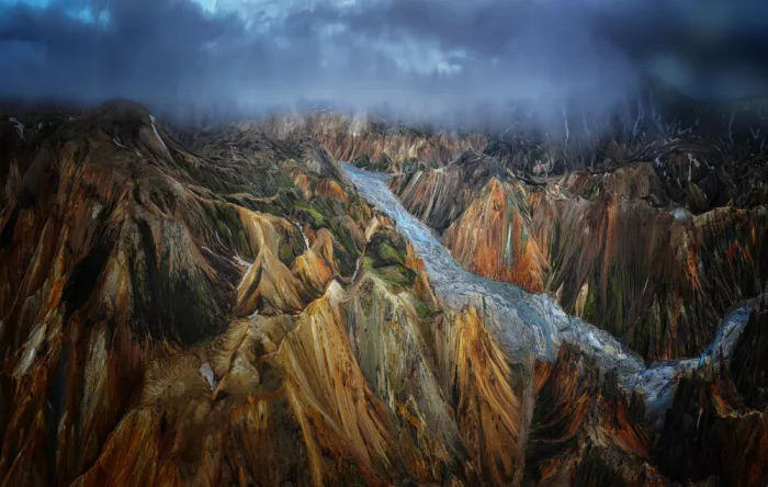 Su, Yuan: Montagnes et glacier