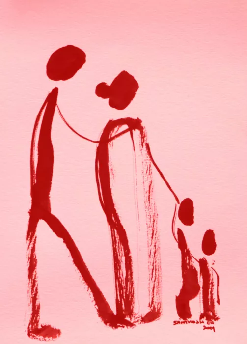 ch, Santhosh: People Drawing 61