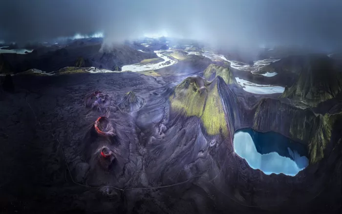 Su, Yuan: Lac volcanique