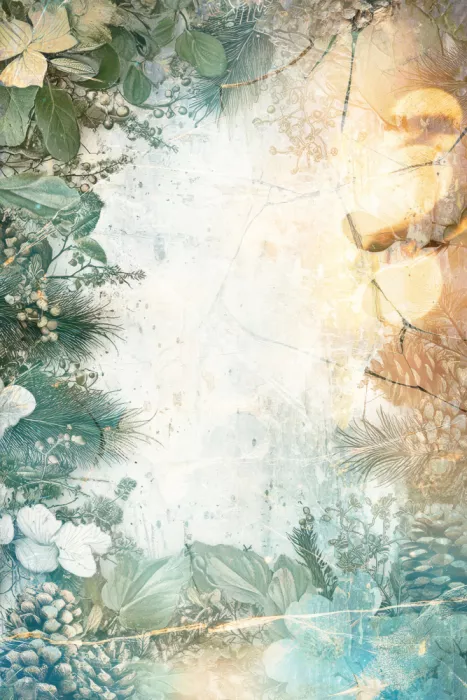 Kulik, Rafal: Blumen Vintage Kunstillustration 23
