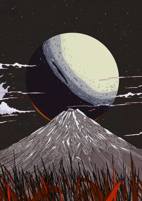 Nicholas: Volcán y Luna