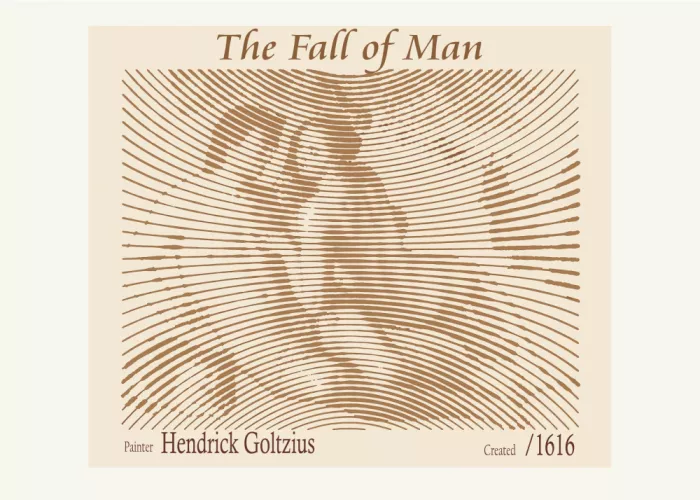 Project, Doa: Der Sturz des Menschen – Hendrick Goltzius (1616)