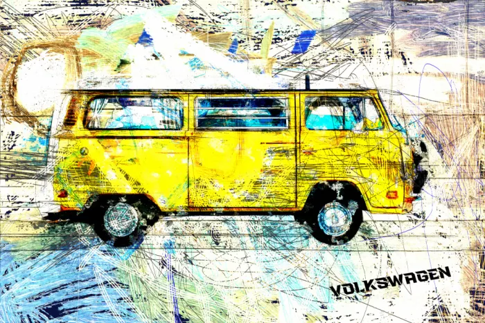studio, senja Lembayung: Volkswagen art 11