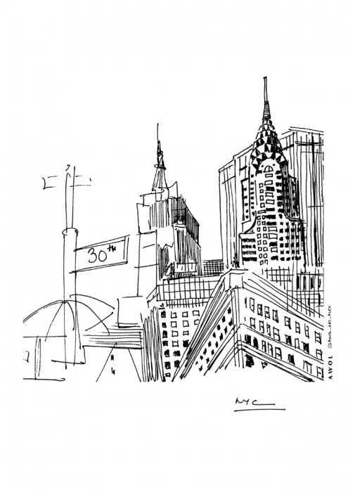 Alex, Art Awol: Manhattan, New York City: Arte urbano de la ciudad