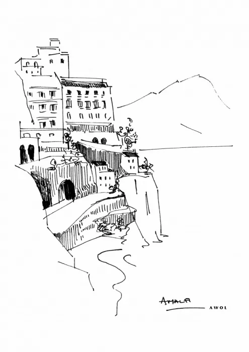 Alex, Art Awol: Costa de Amalfi, Positano