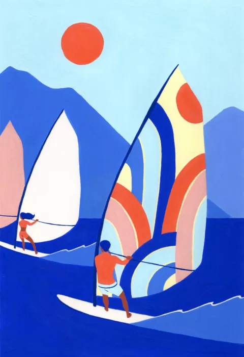 Lesouef, Julie: Windsurf