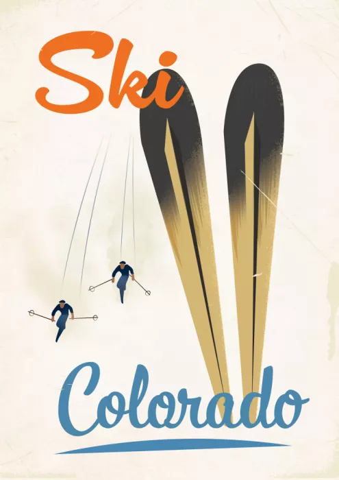 Nicholas: Cartel Vintage Colorado Ski