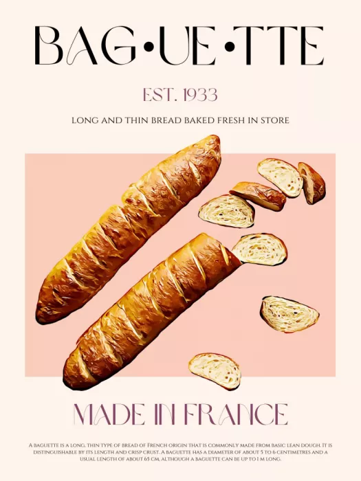 Khokhar, Nazma: Baguette-Druck