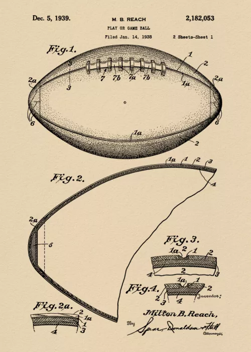 Magnusson, Andreas: Fußball-Patent 1938
