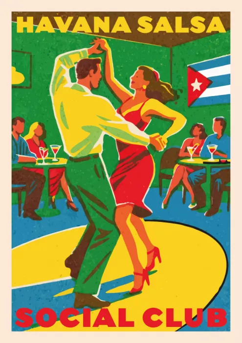 Studio, Art WallChart: A2 Havana Social 01.png