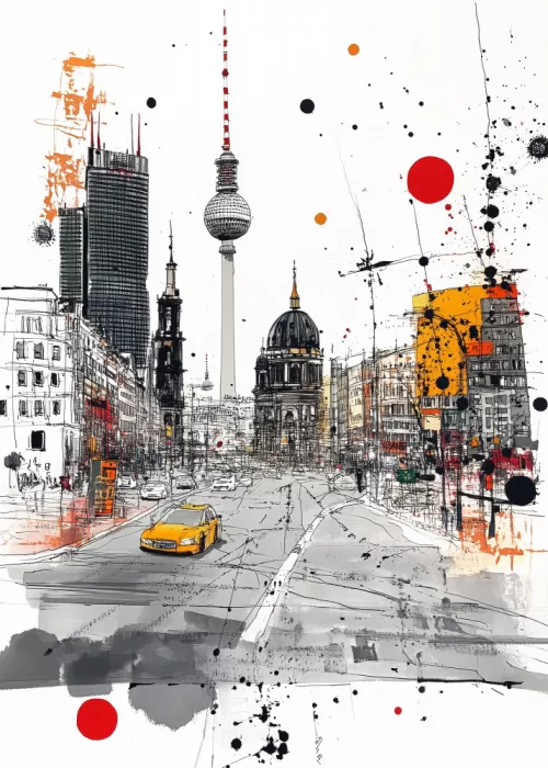 Jaszke, Justyna: City landmarks city charm Berlin