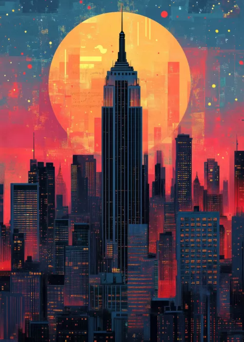 Jaszke, Justyna: City landmarks city charm New York City