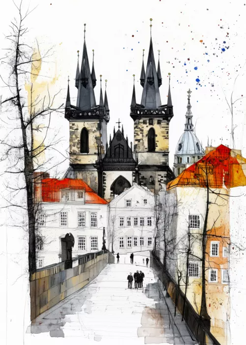 Jaszke, Justyna: Hitos urbanos, encanto de la ciudad Praga
