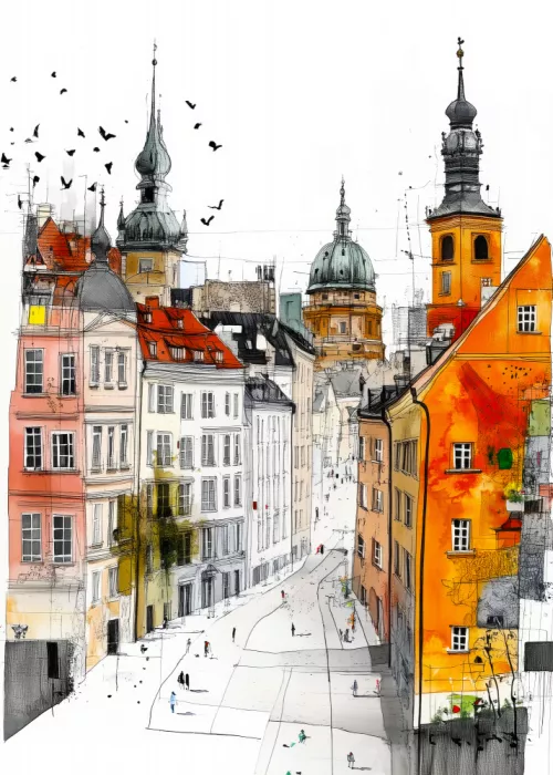 Jaszke, Justyna: City landmarks city charm Poland Warsaw