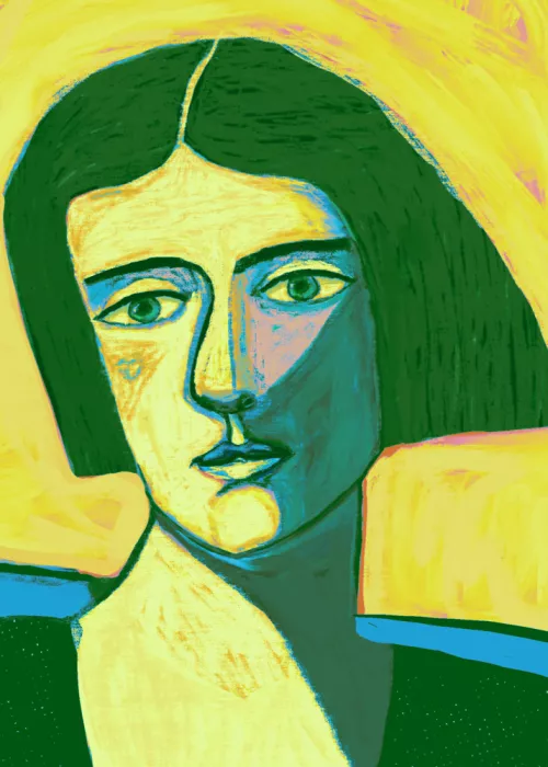 Bursic, Sharyn: Blick einer Frau