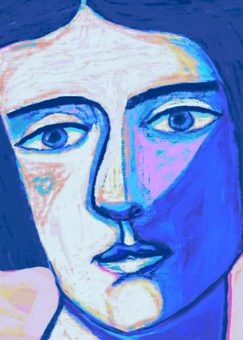 Bursic, Sharyn: Woman looking