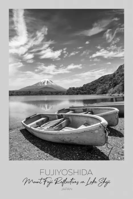 Viola, Melanie: A fuoco: il lago Shoji con il Monte Fuji