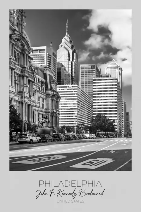 Viola, Melanie: A fuoco: PHILADELPHIA John F. Kennedy Boulevard
